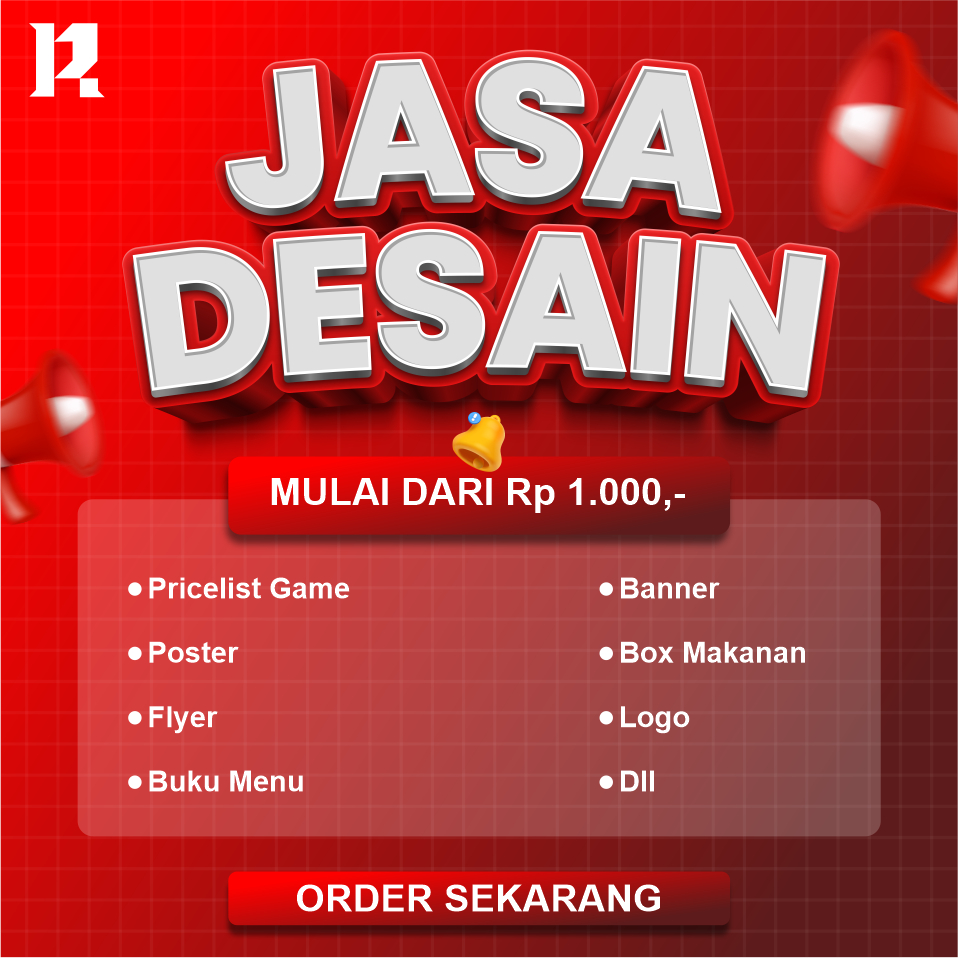 Jasa Desain Banner, Brosur, Logo, Menu Makanan  & Minuman TERMURAH, CEPAT & PROFESIONAL |  Bonus Ban