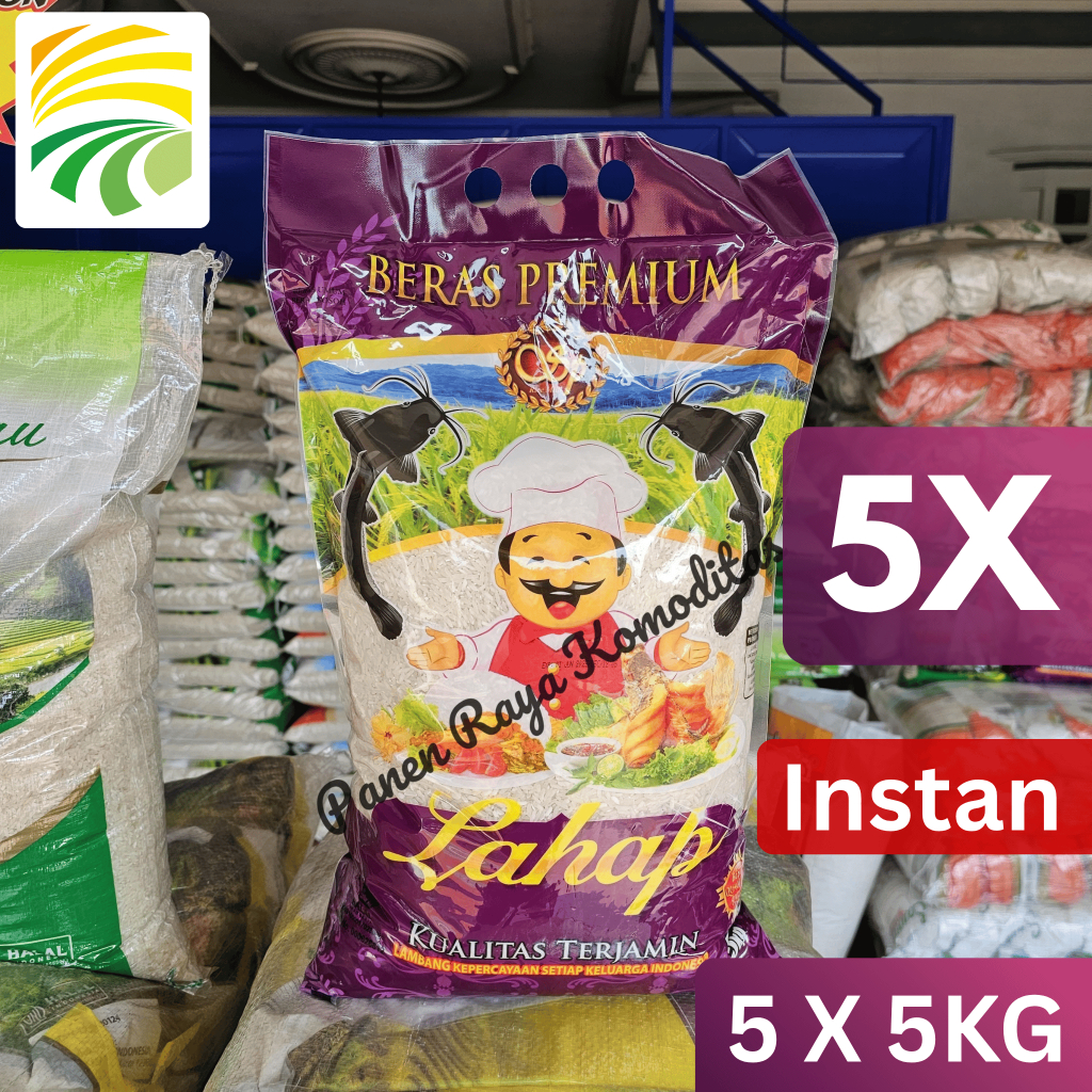 

Beras Lahap Lele 5kg x 5 Pcs (1 Ball)