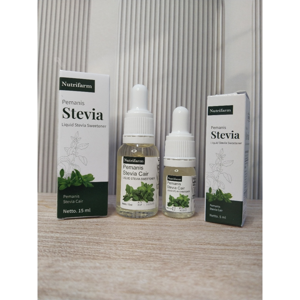 

Stevia Nutrifram / Stevia Cair / Stevia / Stevia Pemanis Alami Pengganti Gula 0 Kalori / Natural Sweetener