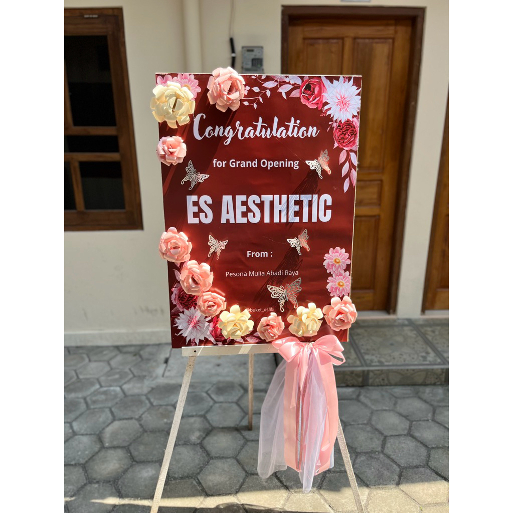 papan ucapan semarang/papan ucapan paper flower/papan ucapan paper flower murah