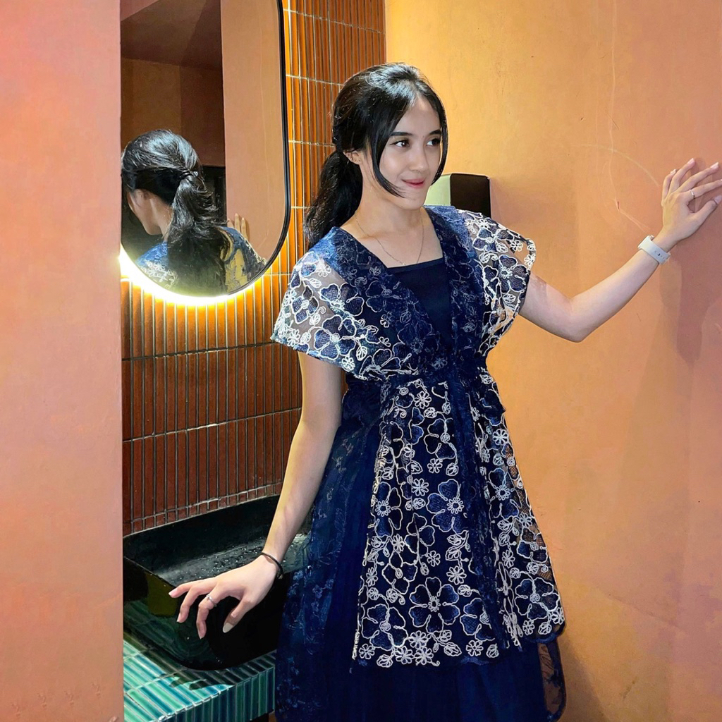 Bianca Dress 1 Set Inner / New Dress / Outer Brukat / Outer Kondangan / Dress Kondangan / Dress Mewa