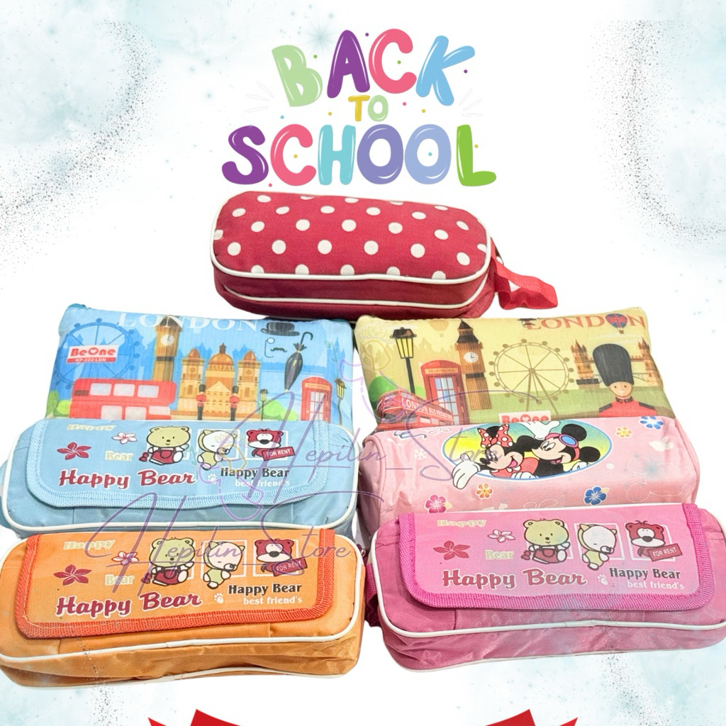 

SERBA 4000 Pensil Case Obral / Tempat Pensil Sale Karakter Lucu Fancy / Kotak Pensil Murah Meriah / Promo