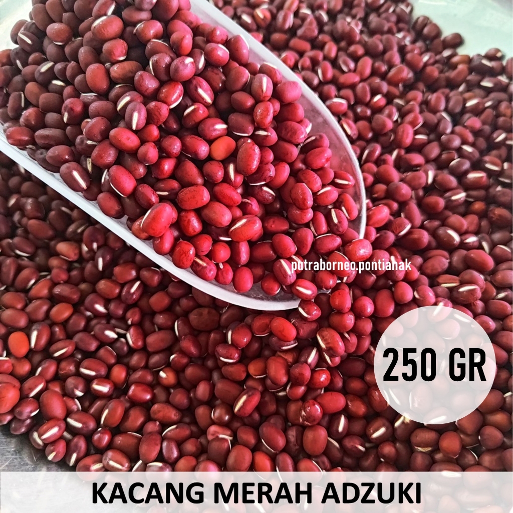 

Kacang Merah Adzuki Red Bean 250 gr / Kacang Merah Mpasi / Isian Mochi