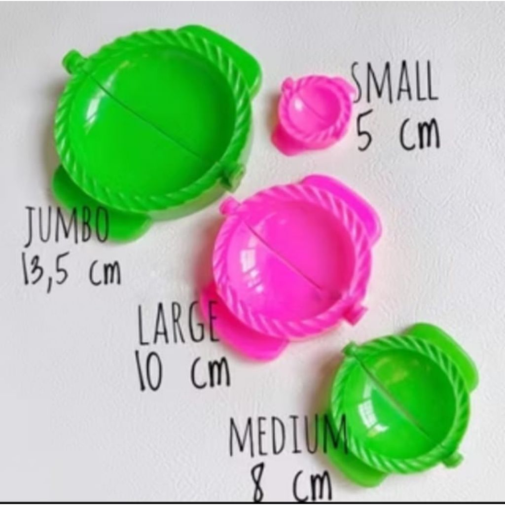 Cetakan Pastel sedang besar mini jumbo cetakan cireng pangsit