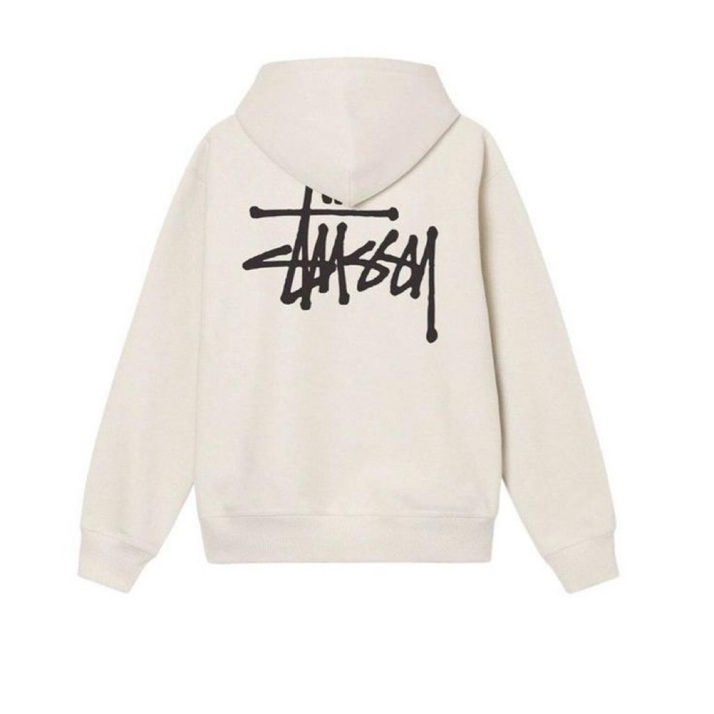 Hoodie Stussy Basic Putty