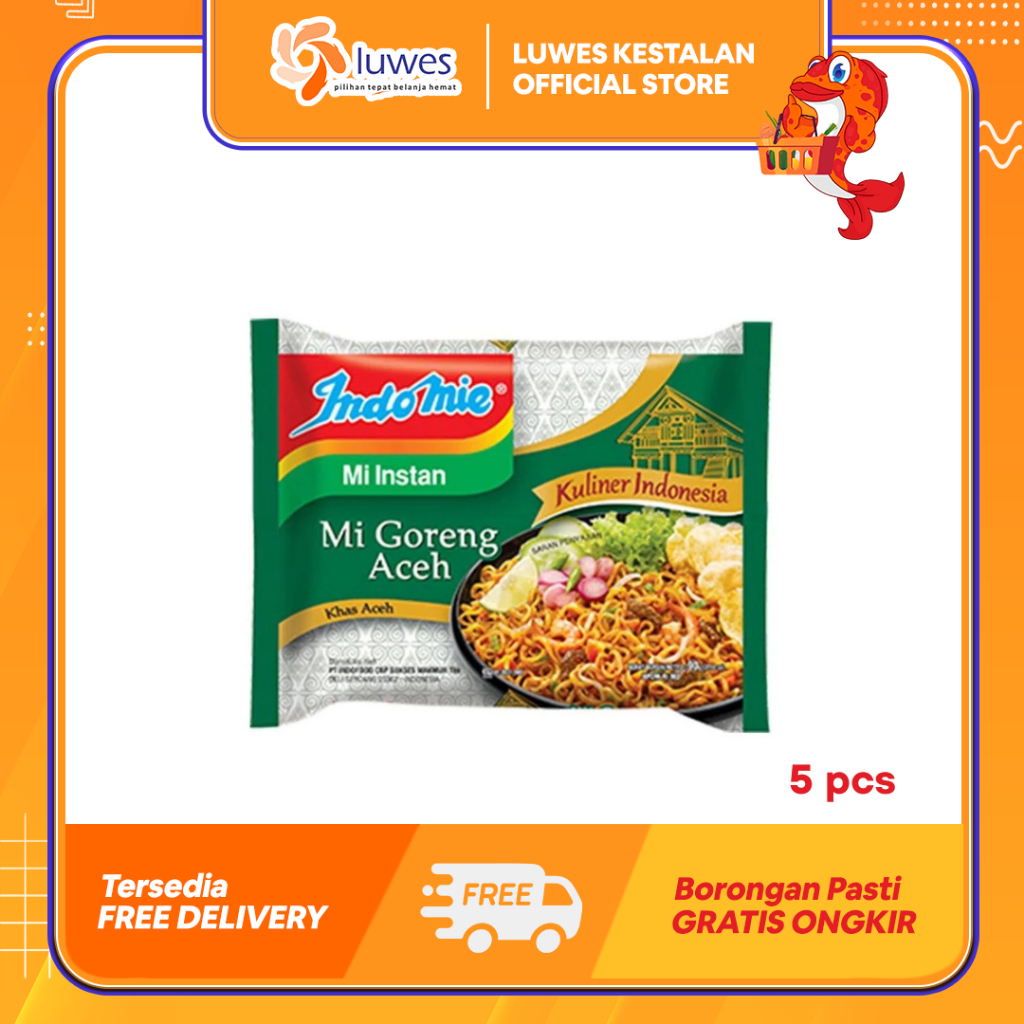 

PAKET HEMAT INDOMIE GORENG ACEH (5 PCS)