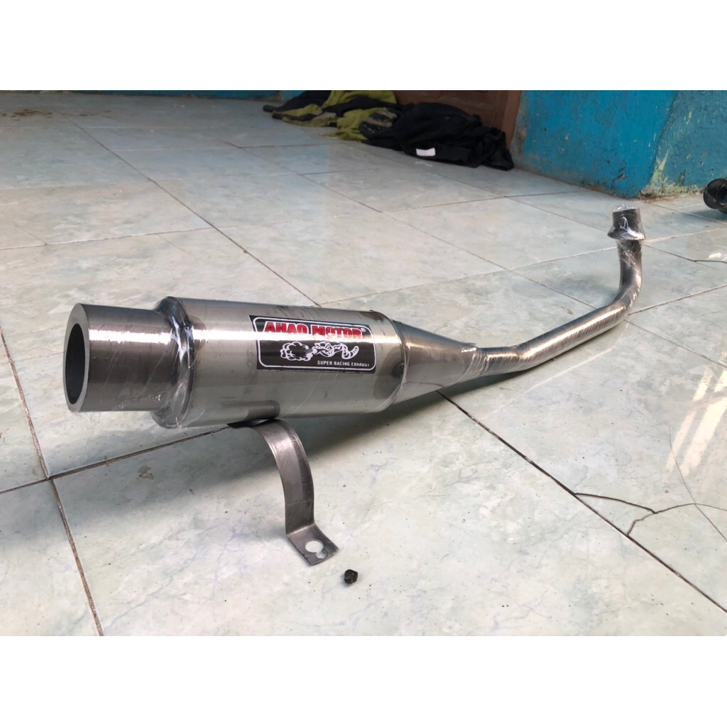 Knalpot Racing AHAU MOTOR Supra X, Supra X 125, Jupiter Z, Kharisma, Shogun, Smash, Vega, Revo Dll