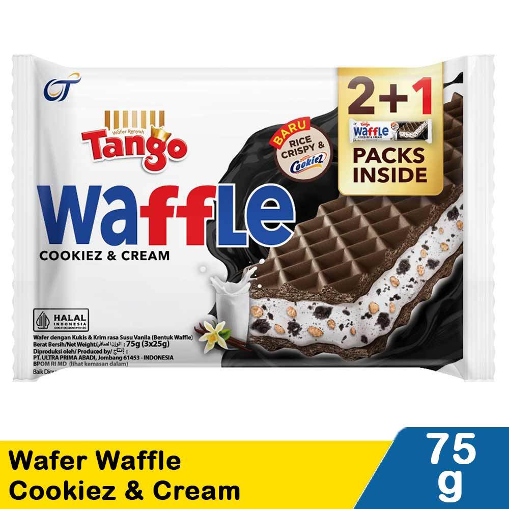 

tango wafer waffle cookiez & cream 75g