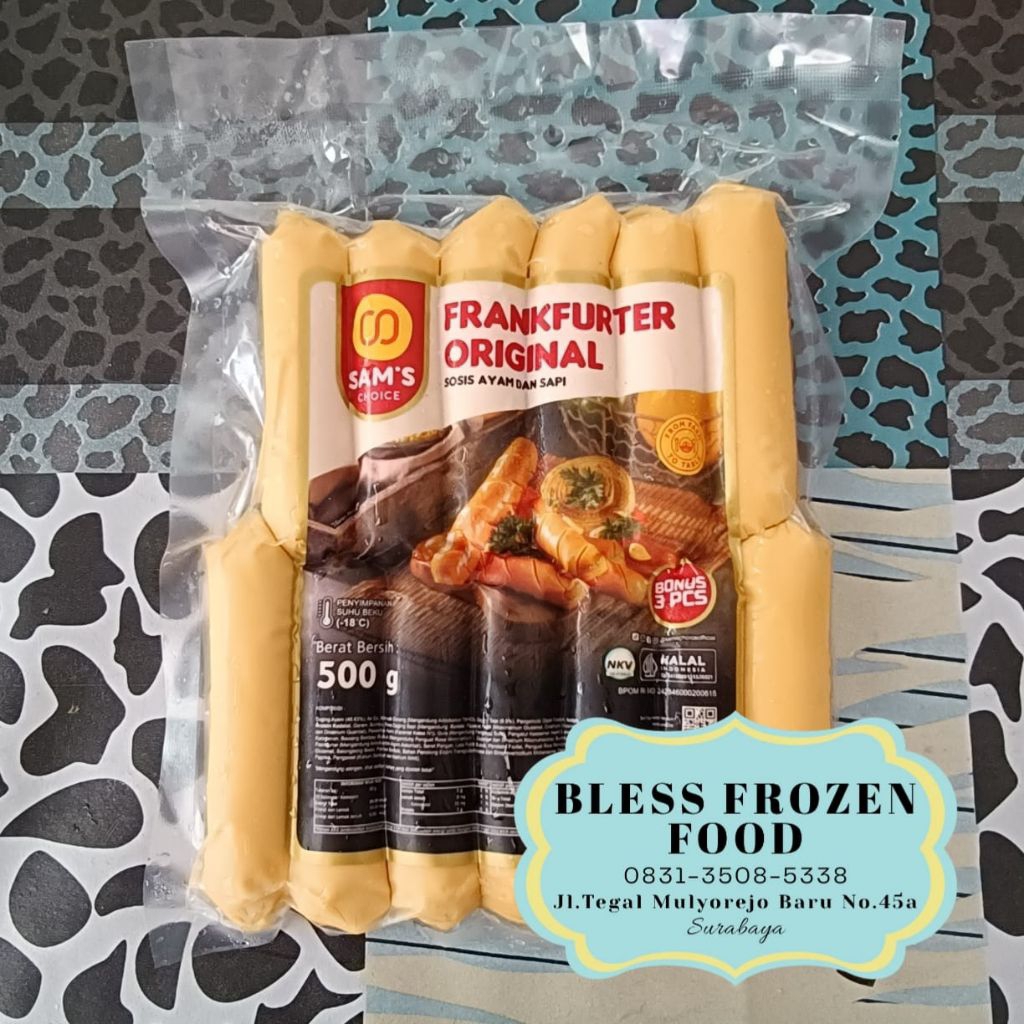 

BFF❄️ SAM'S CHOICE SOSIS AYAM DAN SAPI 13pcs 500gr