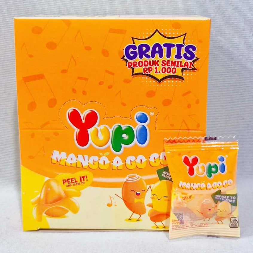 

Yupi Mango A Go Go (Isi 24 Pcs)