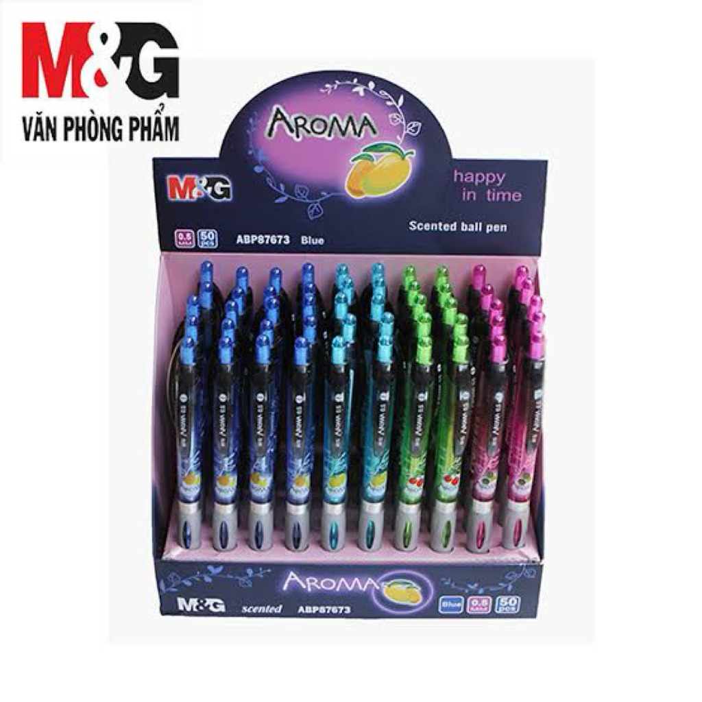 

Miniso x M&G Stationery Aroma Pen Blue ink 0,5mm / pulpen pena alat tulis