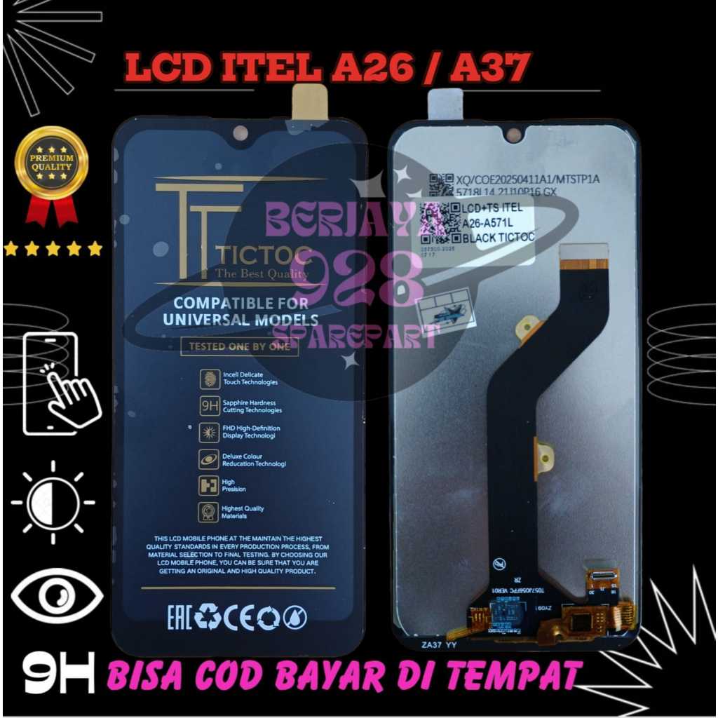 LCD TOUCHSCREEN ITEL A26 / A37 ORG