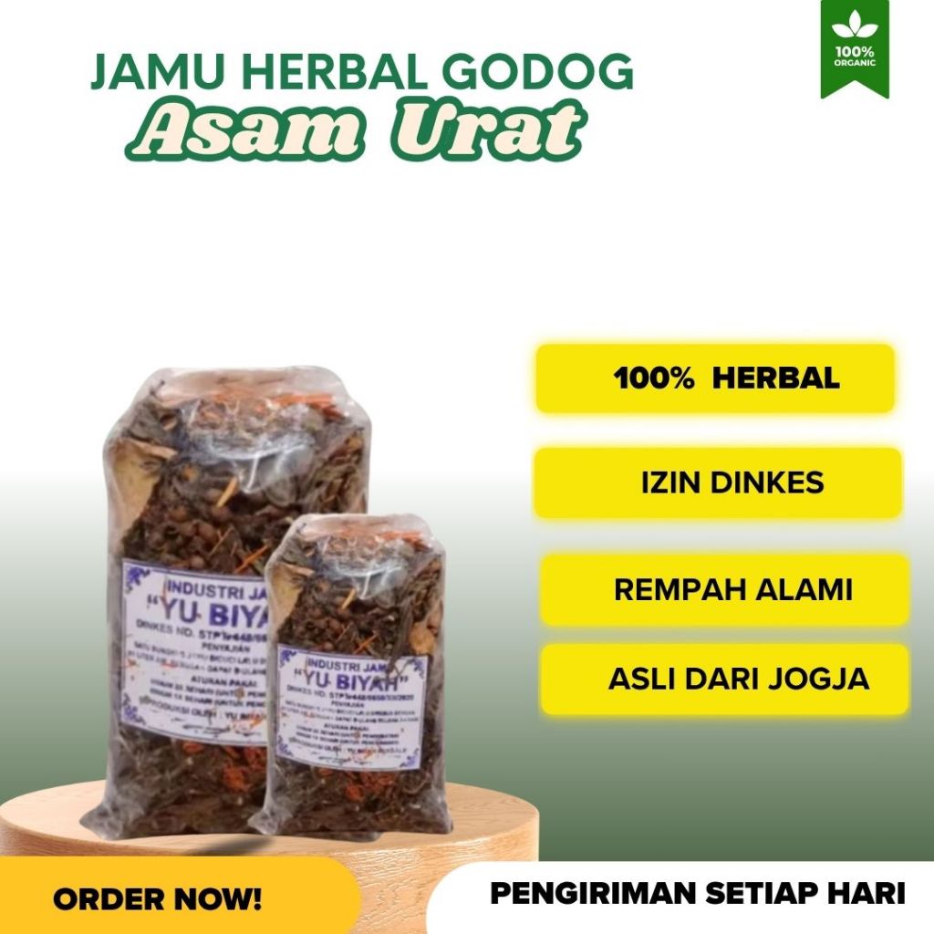 

JAMU GODOG ASAM URAT "YU BIYAH" / JAMU YU BIYAH