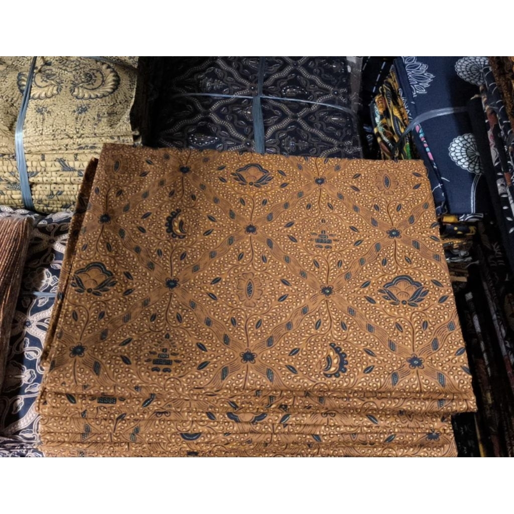 KAIN BATIK SOLO KATUN sogan jarik premium MOTIF sidomukti