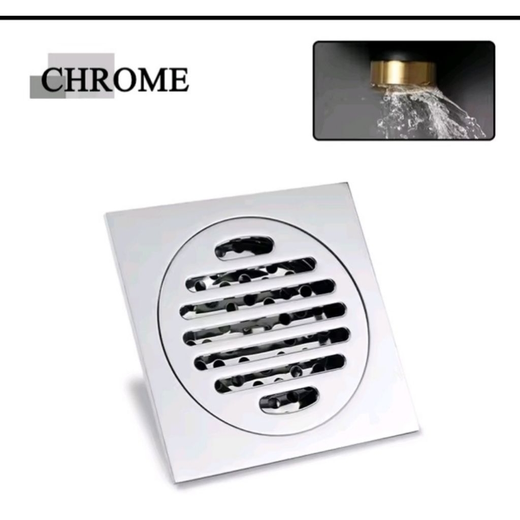 floor Drain Kuningan anti banjir tebal/saringan kamar mandi