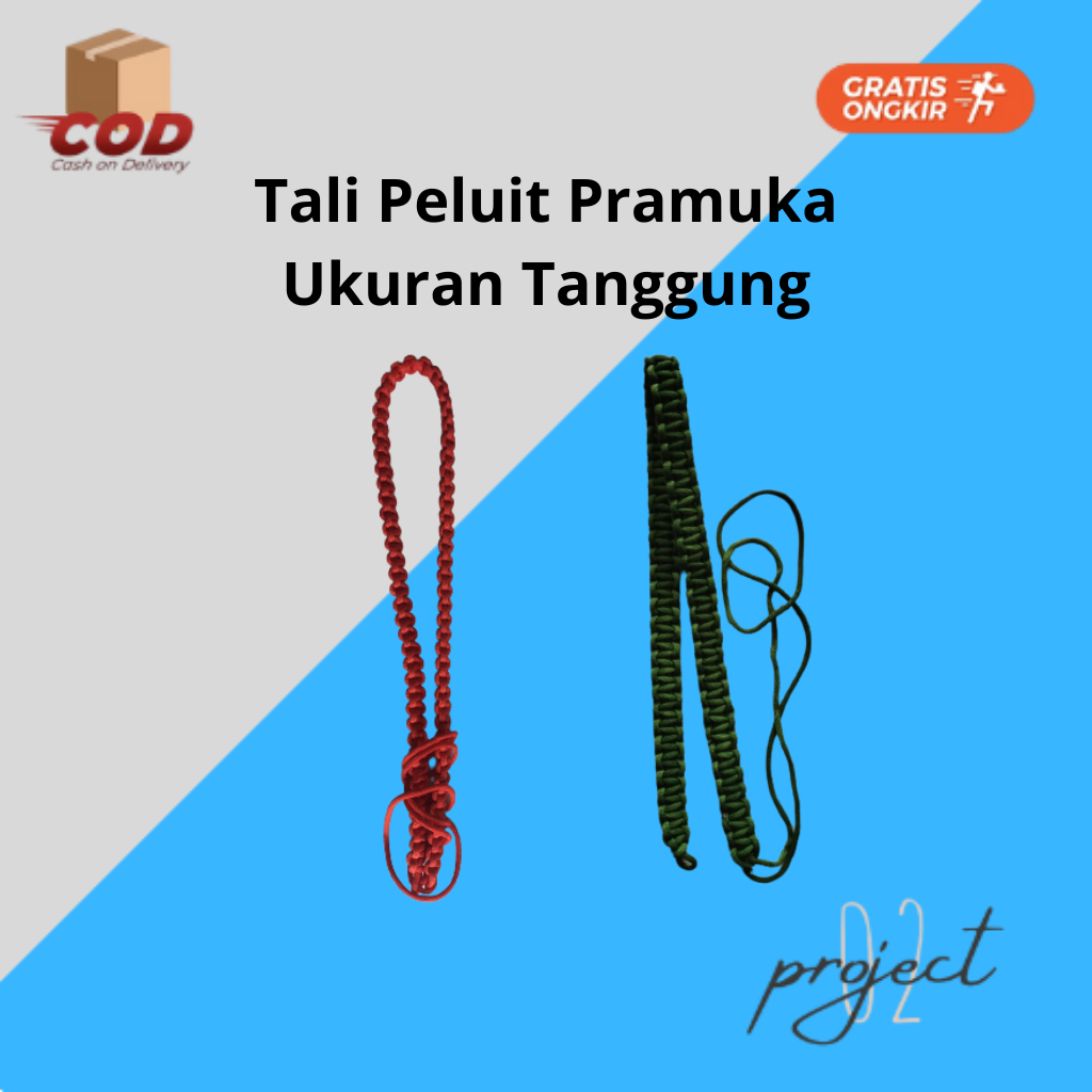 

Talikur Peluit Pramuka Ukuran Tanggung SD SMP SMA