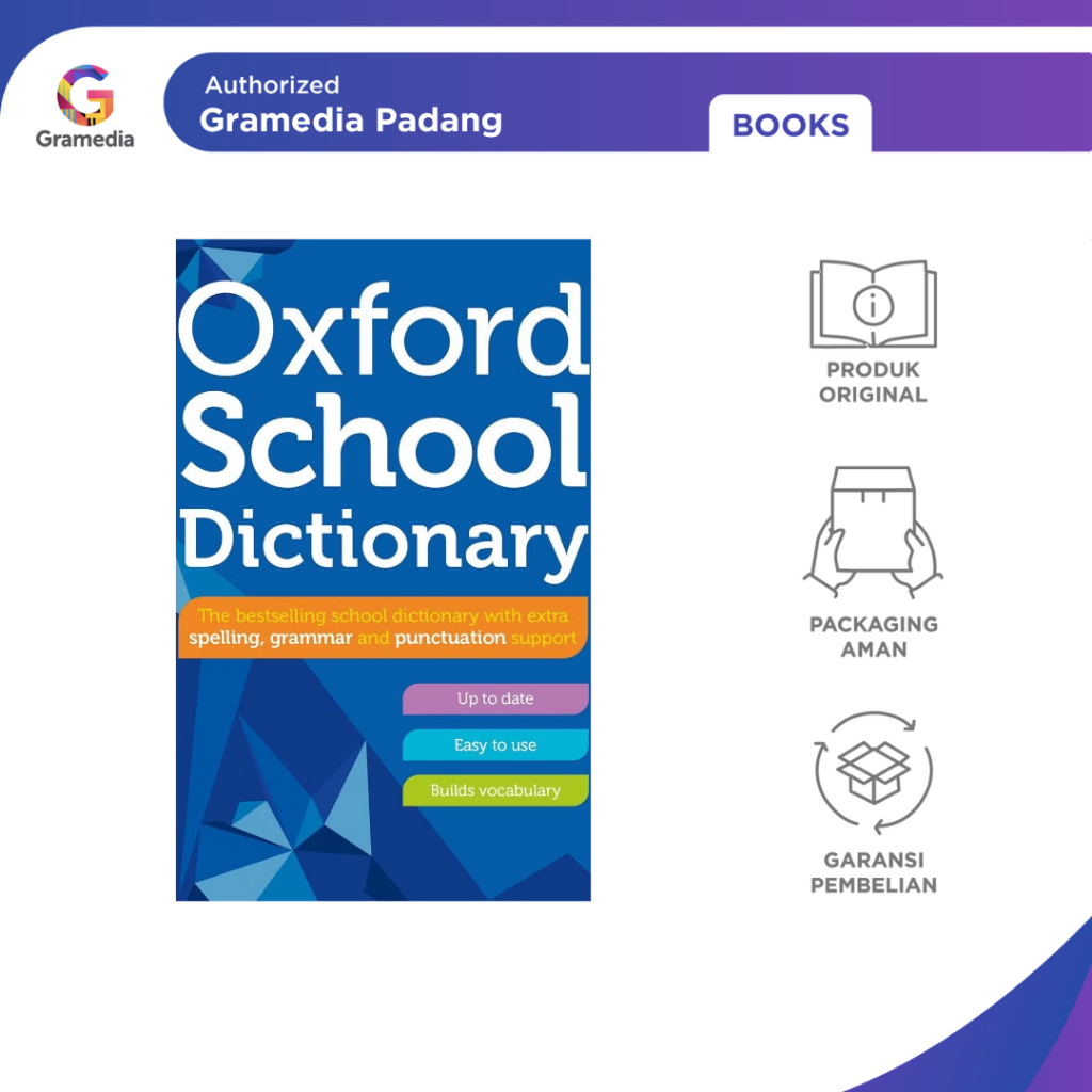 Gramedia Padang - Oxford School Dictionary, Paperback 2023