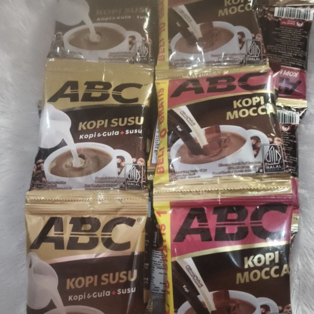 

KOPI ABC 1RENTENG 10 PCS