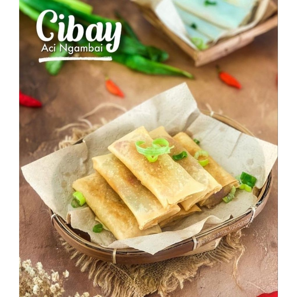 

(isi 10pcs) cibay aci mulur pedas khas jawa barat vakum termurah / aci camilan enak instan