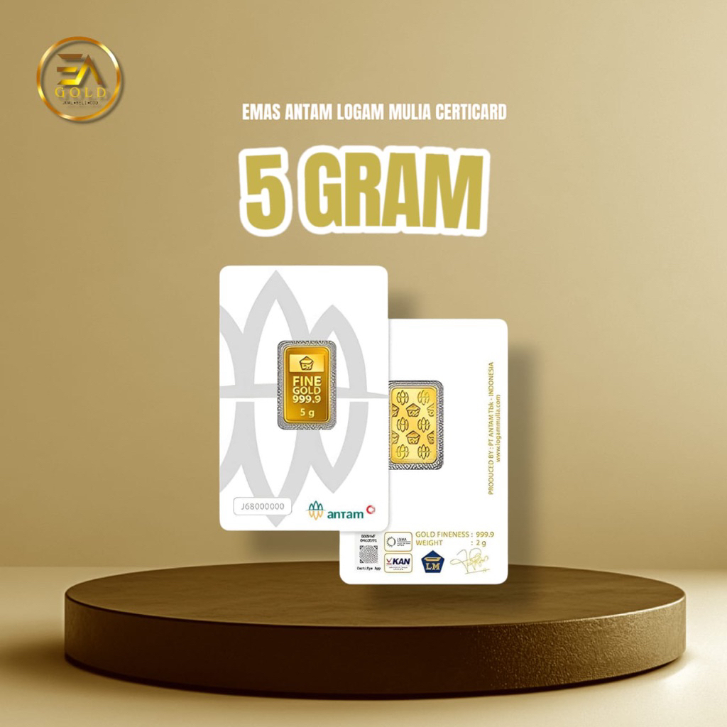 Logam mulia antam 5 Gram
