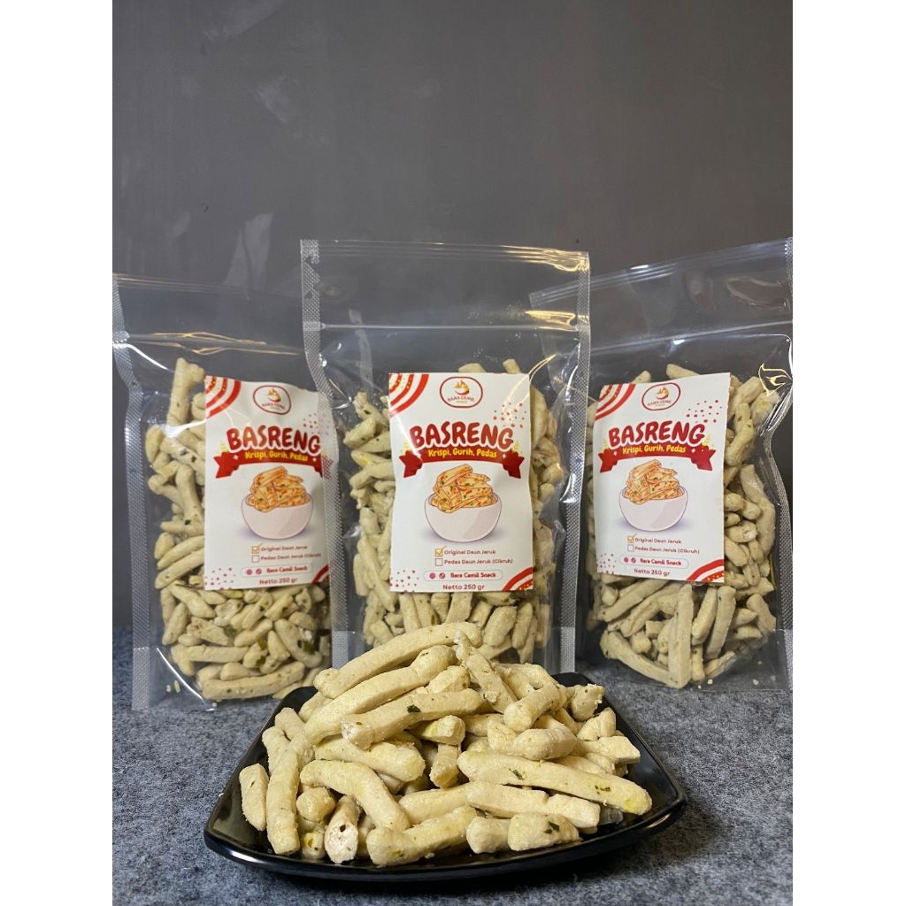 

BASRENG Original Daun Jeruk (ORI) Gurih Renyah
