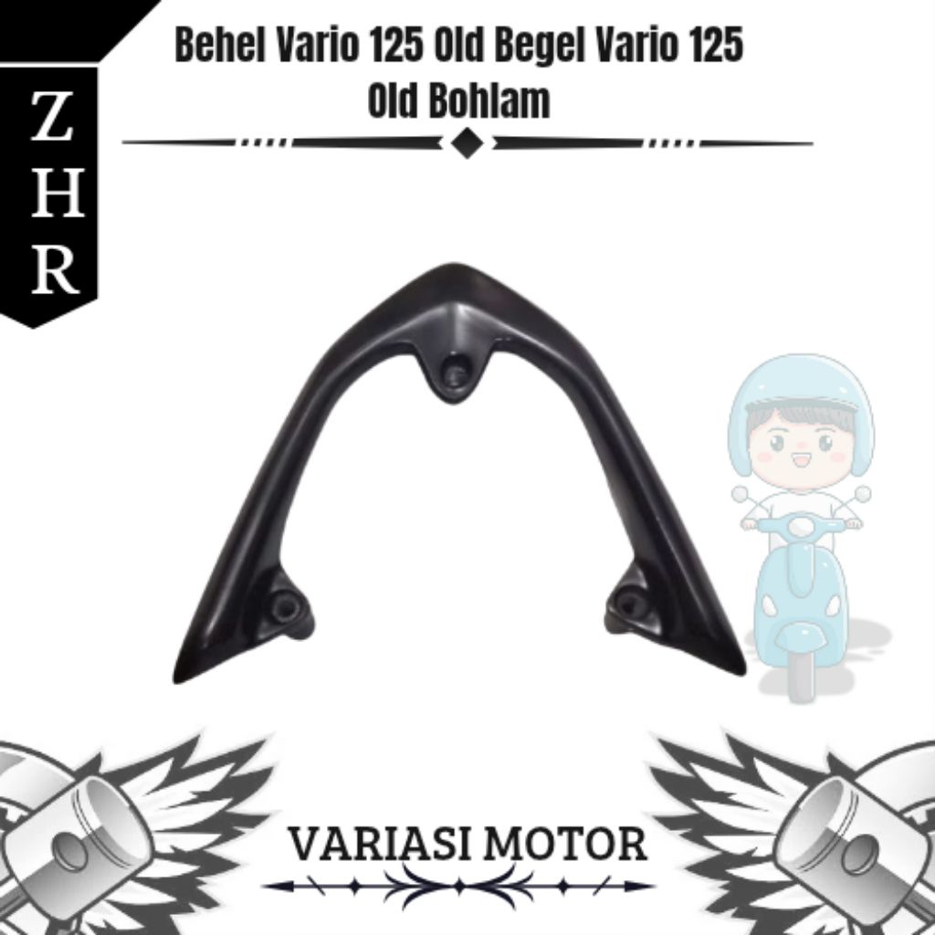 Behel Vario 125 Old Bohlam Model Original – Aksesoris Belakang Motor Honda Vario 125 Lama