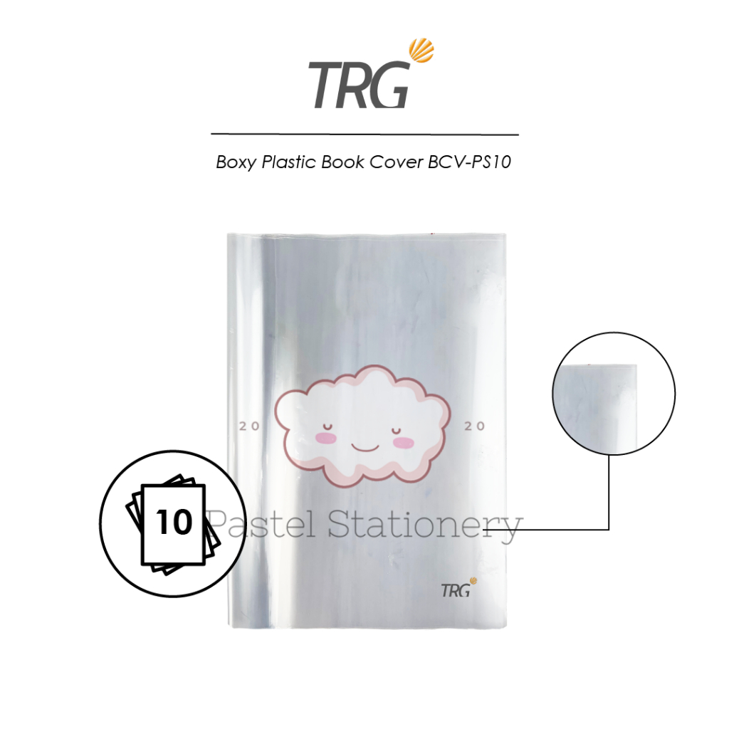 

TRG Sampul Buku Tulis Plastik Boxy Bening BCV-PS10 SIDU Big Boss 42 50 Lembar Isi 10 Clear Plastic Book Cover