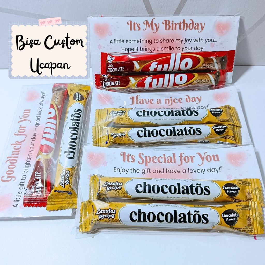 

[ Bisa Custom Ucapan ] Mini Gift Snack Hadiah Teman | Souvenir Ulang Tahun | Graduation Gift | Snack Gift All Event