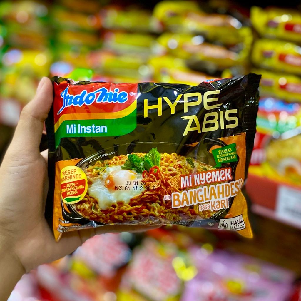 

Indomie Mie Nyemek Ala Banglahdes’e Rasa Kari 80gr