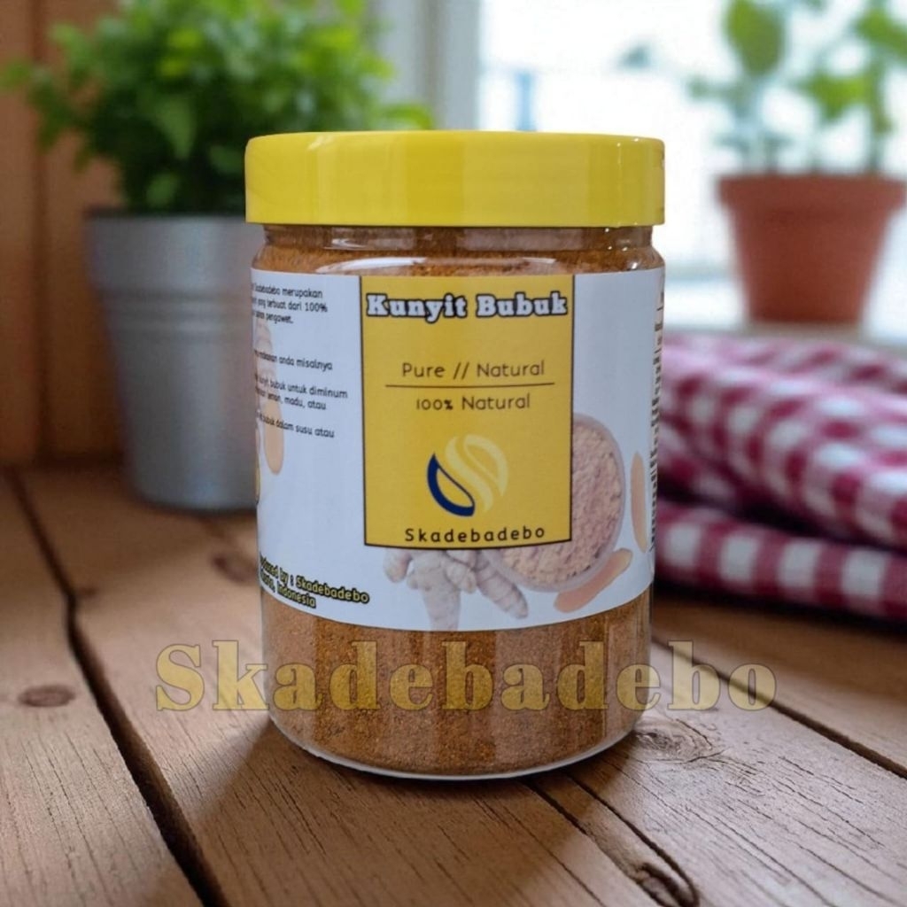 

Kunyit bubuk 400gr, Pure / Natural / 100% murni kunyit .