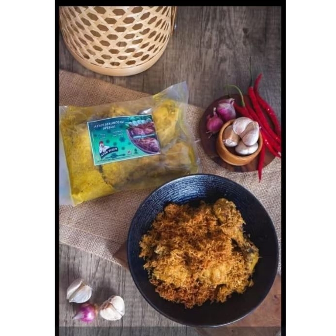 

Ayam Tulun Serundeng Best Seller isi sekitar 6-8 potong