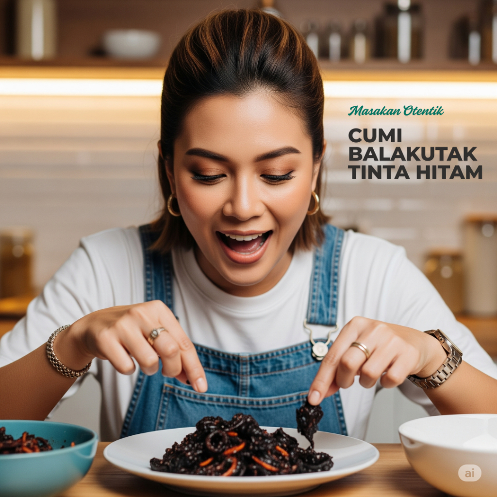 

[ PROMO 2 PACK ] Balakutak Rawit Cumi / Sotong Tinta Hitam - 350gr/pack