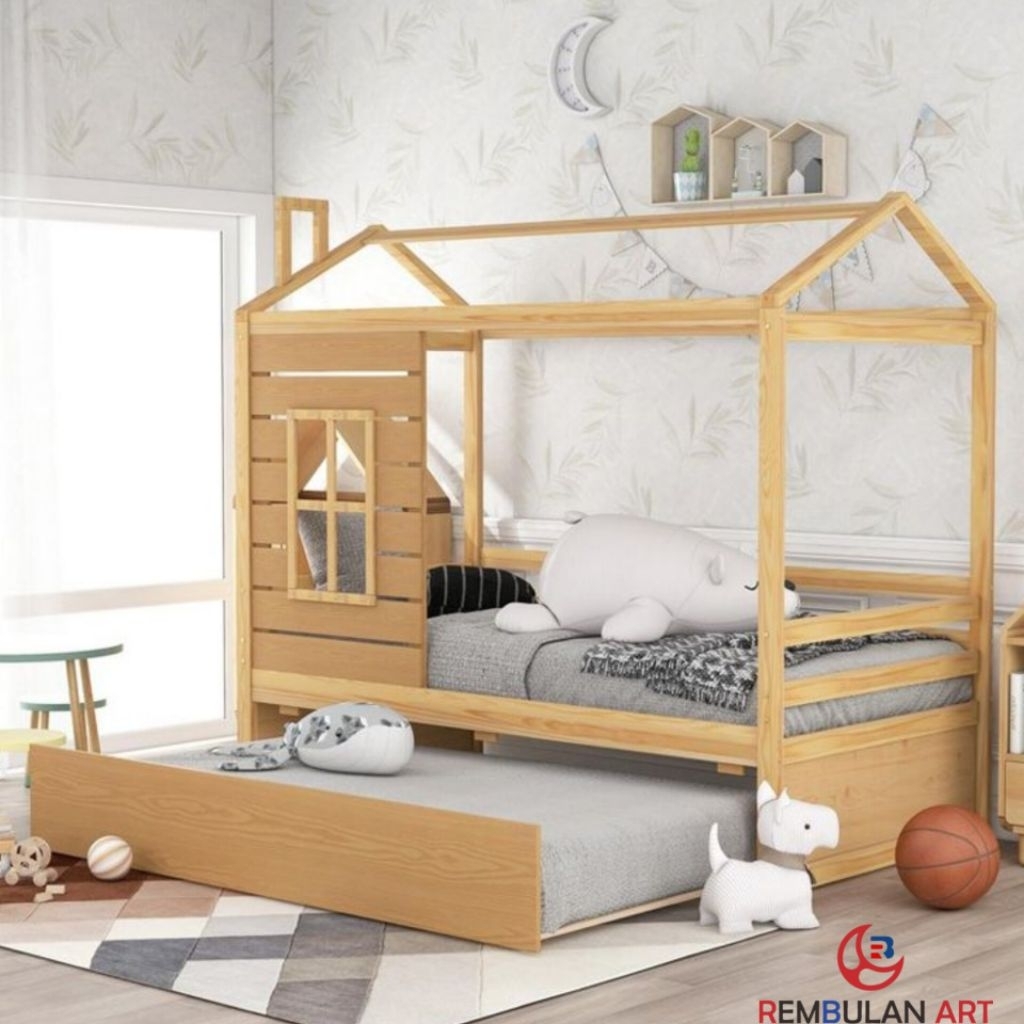 DIPAN SORONG DIPAN MINIMALIS NATURAL KAYU SOLID