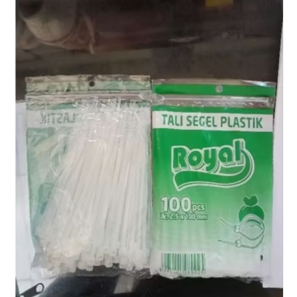 

Tali Segel Plastik 2,5 x 100mm (isi 100 pcs) / Kabel ties