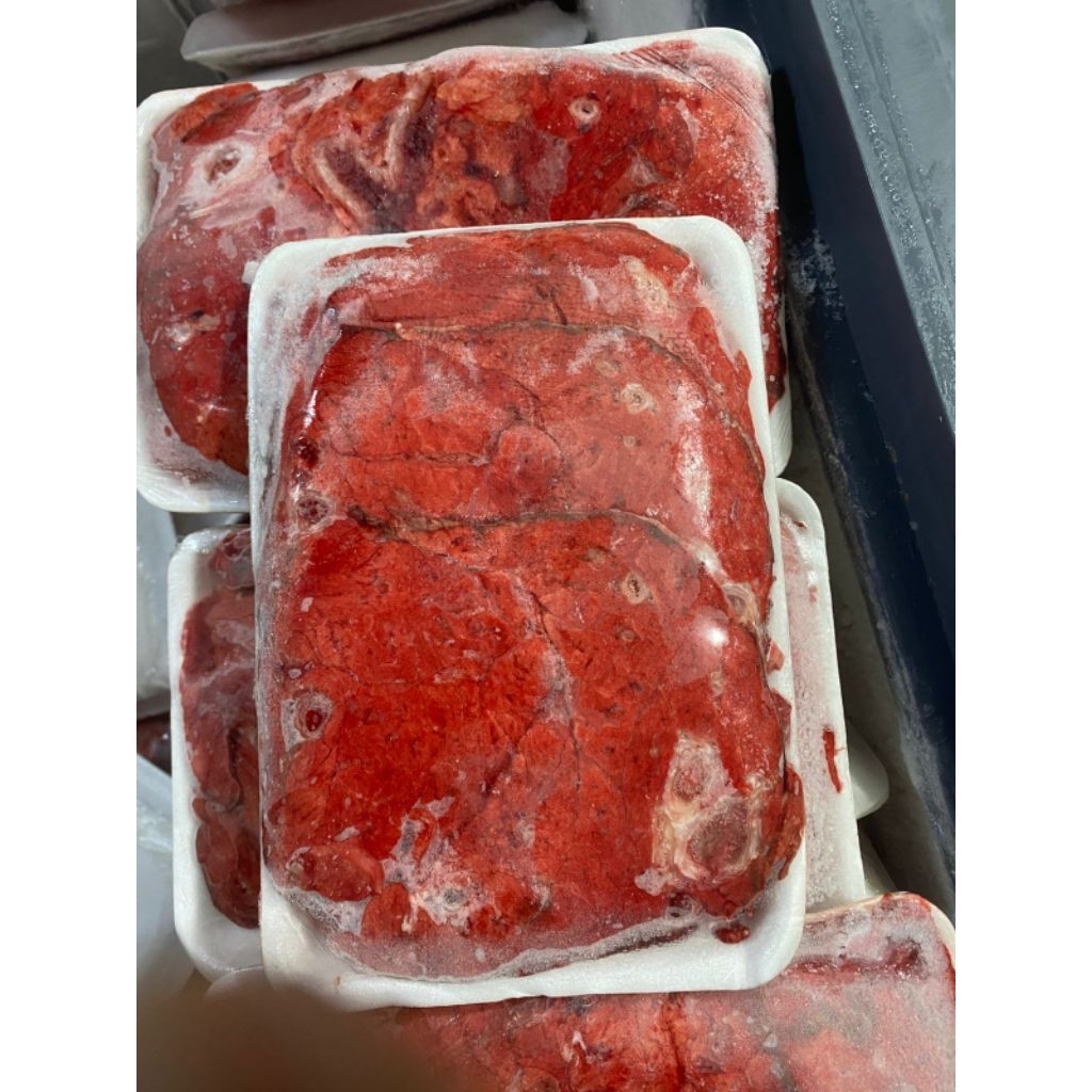 

Paru beef lung potong slice 500g