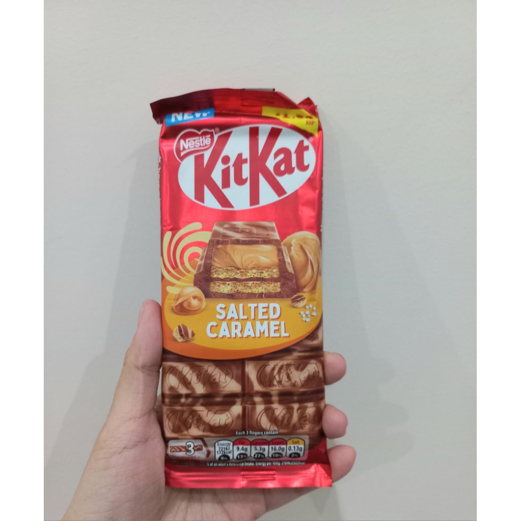 

KITKAT DARK ECUADOR/ SALTED CARAMEL/HAZELNUT/COOKIES CRUMBLE (READY)