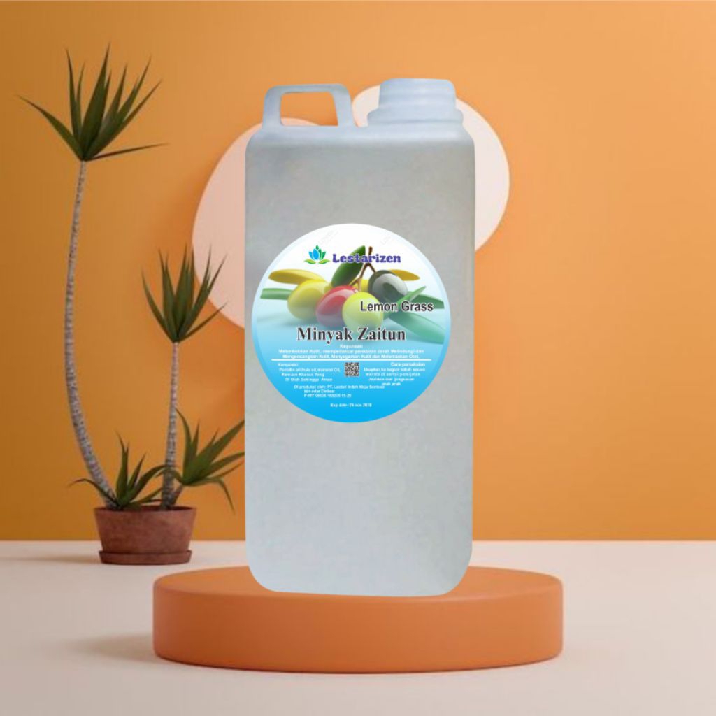 minyak zaitun  lestarizen massage oil 1 liter