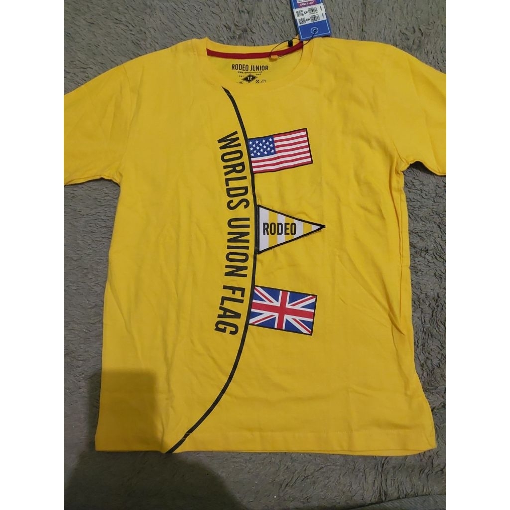 Kaos Anak Laki-Laki RODEO JUNIOR size 12 (12-14th)