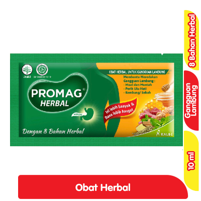 [SJ] Promag Herbal Sachet - Pereda Kembung, Sebah, Nyeri Ulu Hati / Promag Herbal Obat Gangguan Lamb