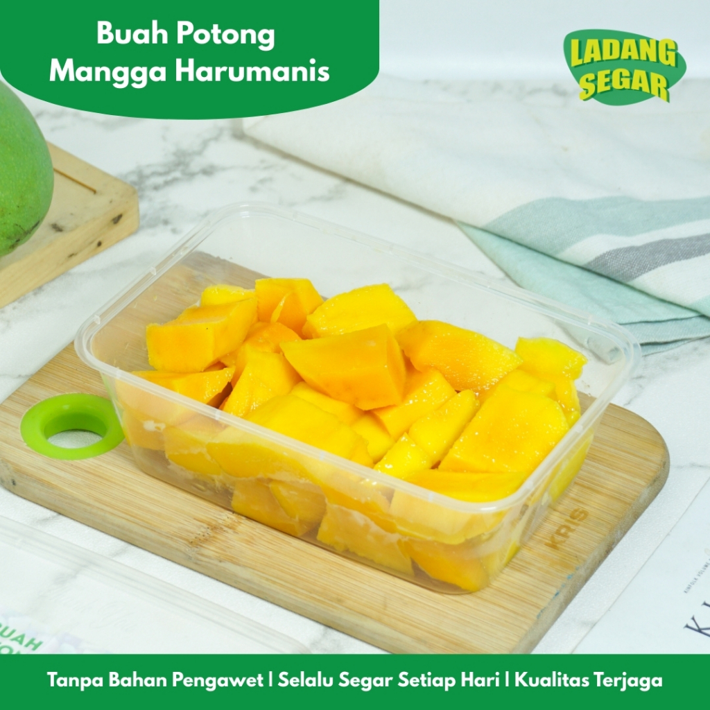 Buah Potong Mangga Harum Manis Segar