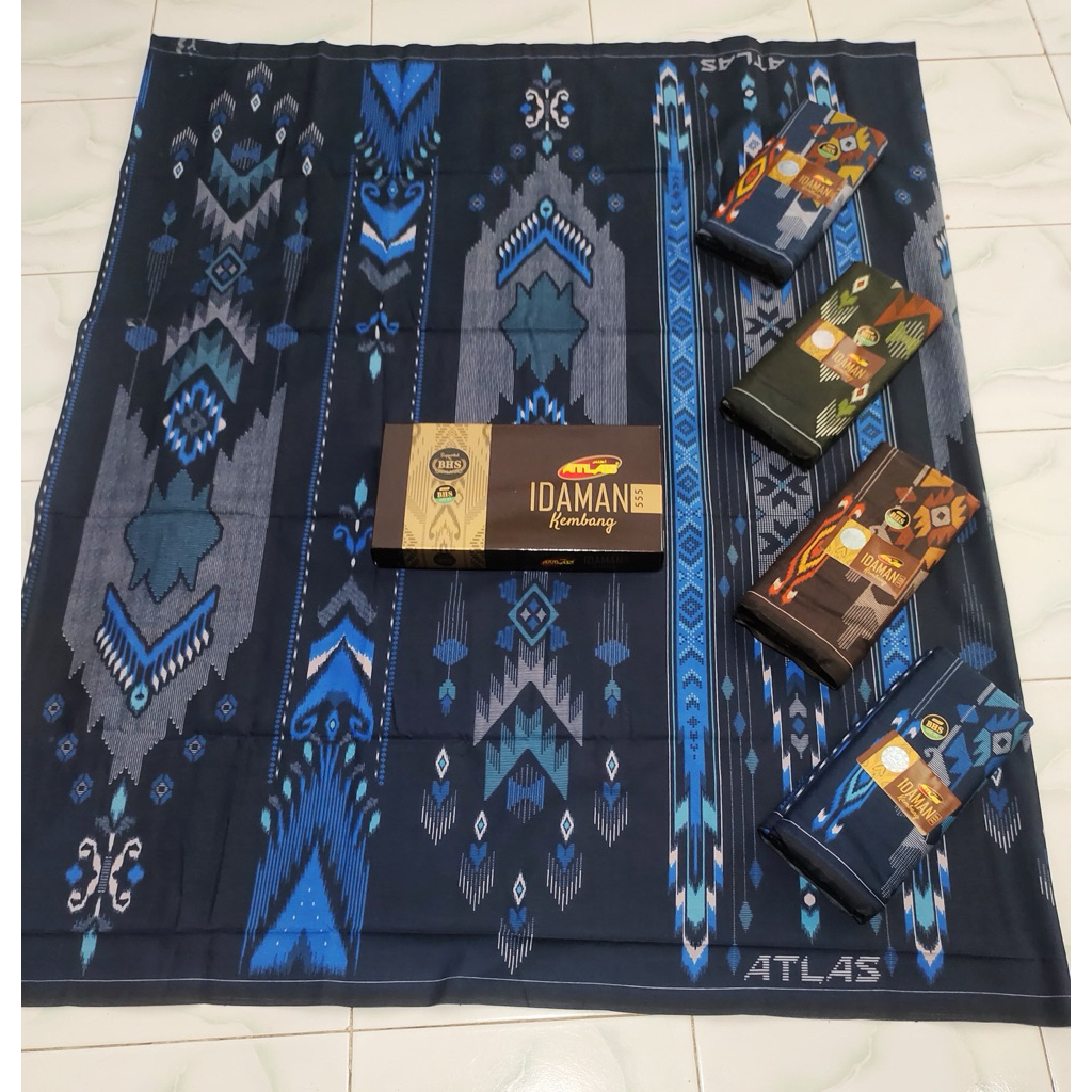-toko al haromain- sarung ATLAS idaman kembang motif BHS sarung grosir sarung murah sidoarjo