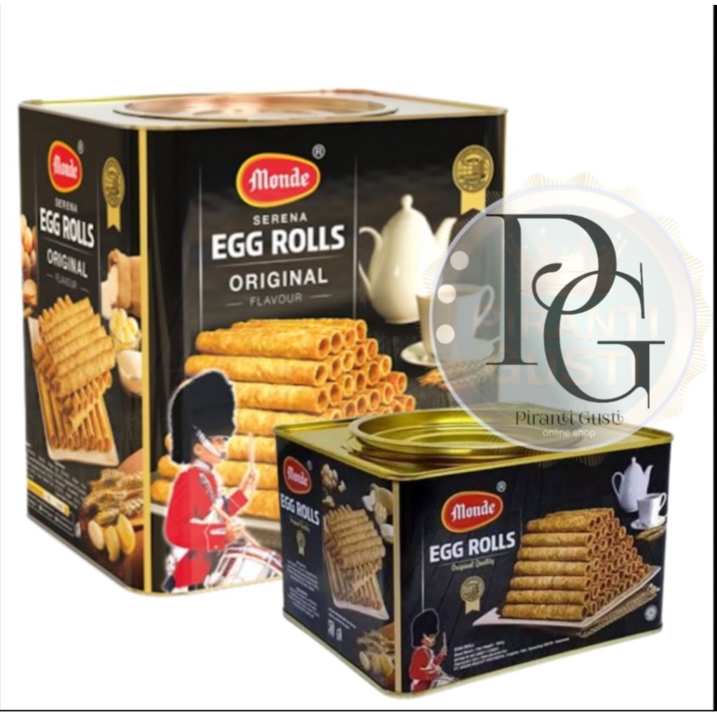 

Monde Serena egg rolls kemasan kaleng 600 gr dan 300 gr