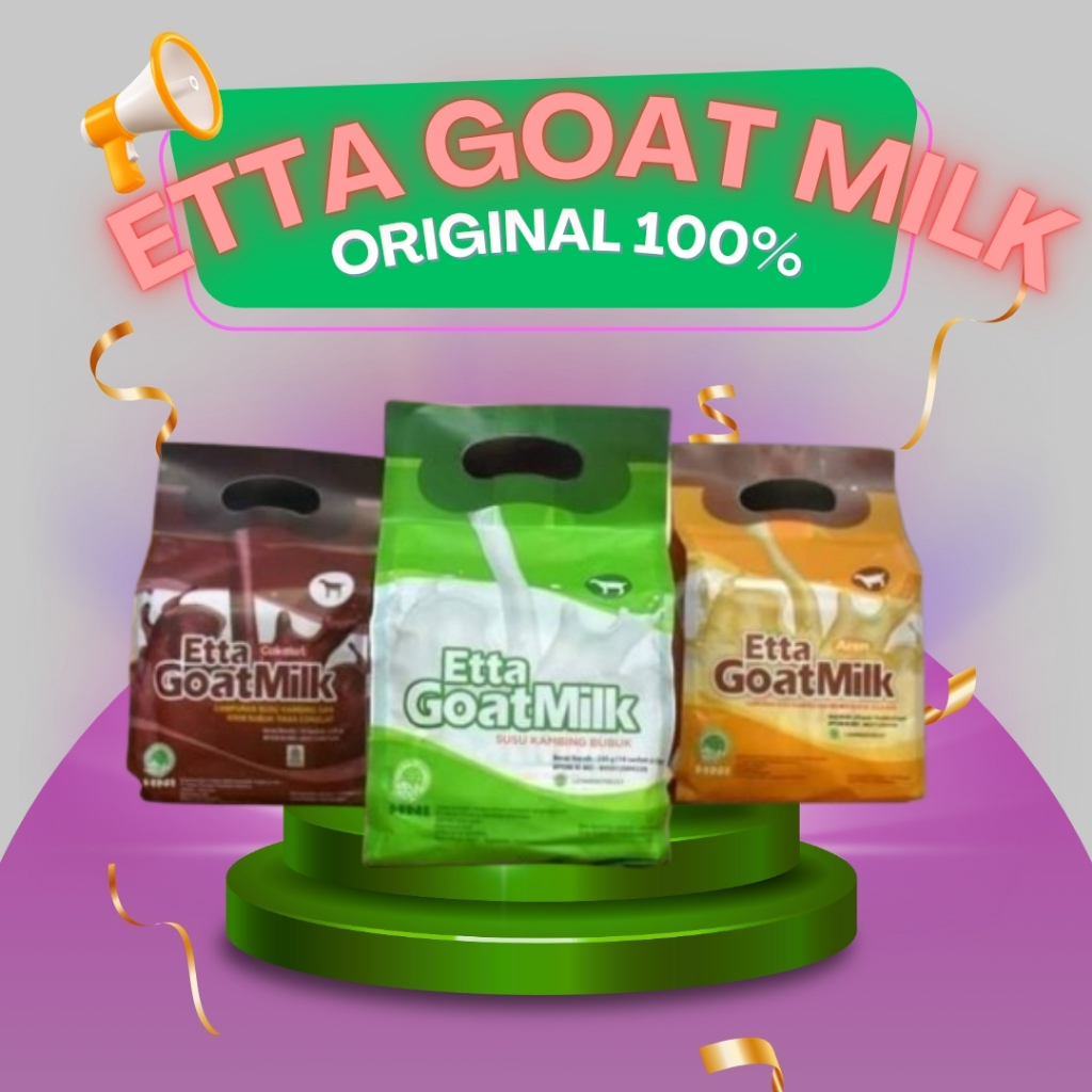 

Susu Etta Goatmilk Herbal Original – Nutrisi Lengkap untuk Anak & Dewasa