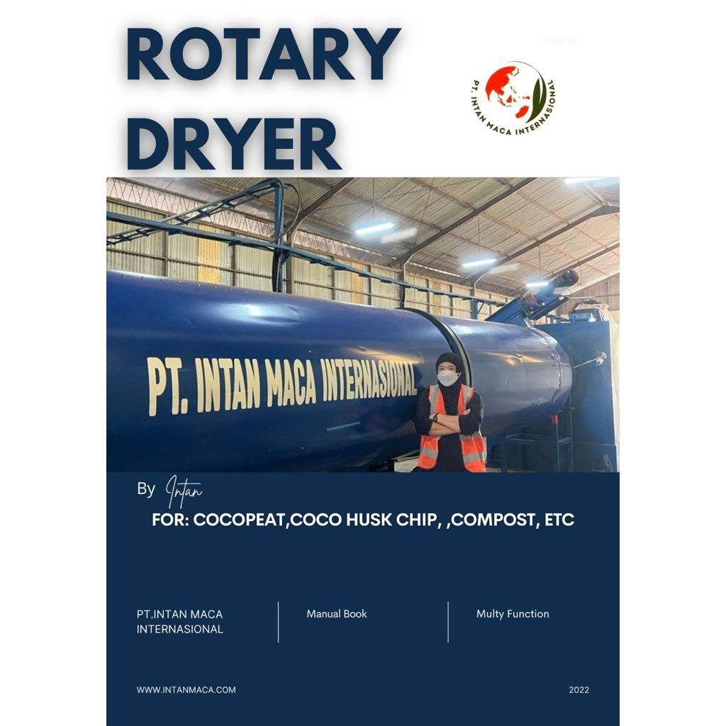 

manual e book rotary dryer for cocopeat & others