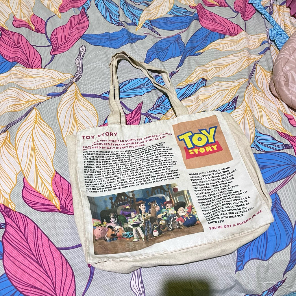 preloved totebag toy story