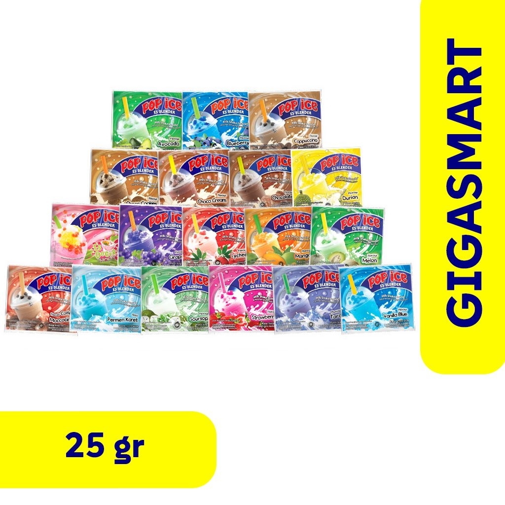 

Pop Ice Sachet 25gr All Variant, 1 Pcs