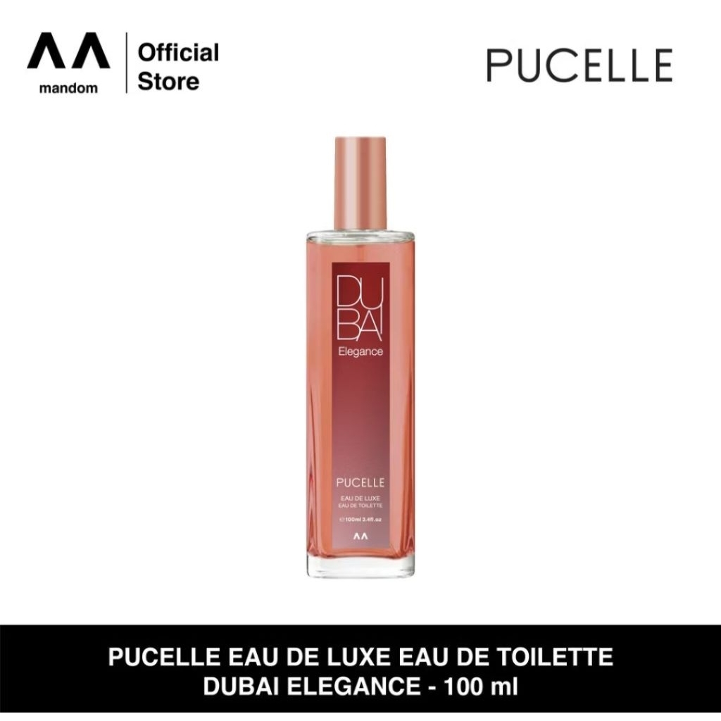 PUCELLE Eau De Luxe Eau De Toilette Dubai Elegance 100ml / Pucelle Eau De Luxe / Pucelle 100ml / puc