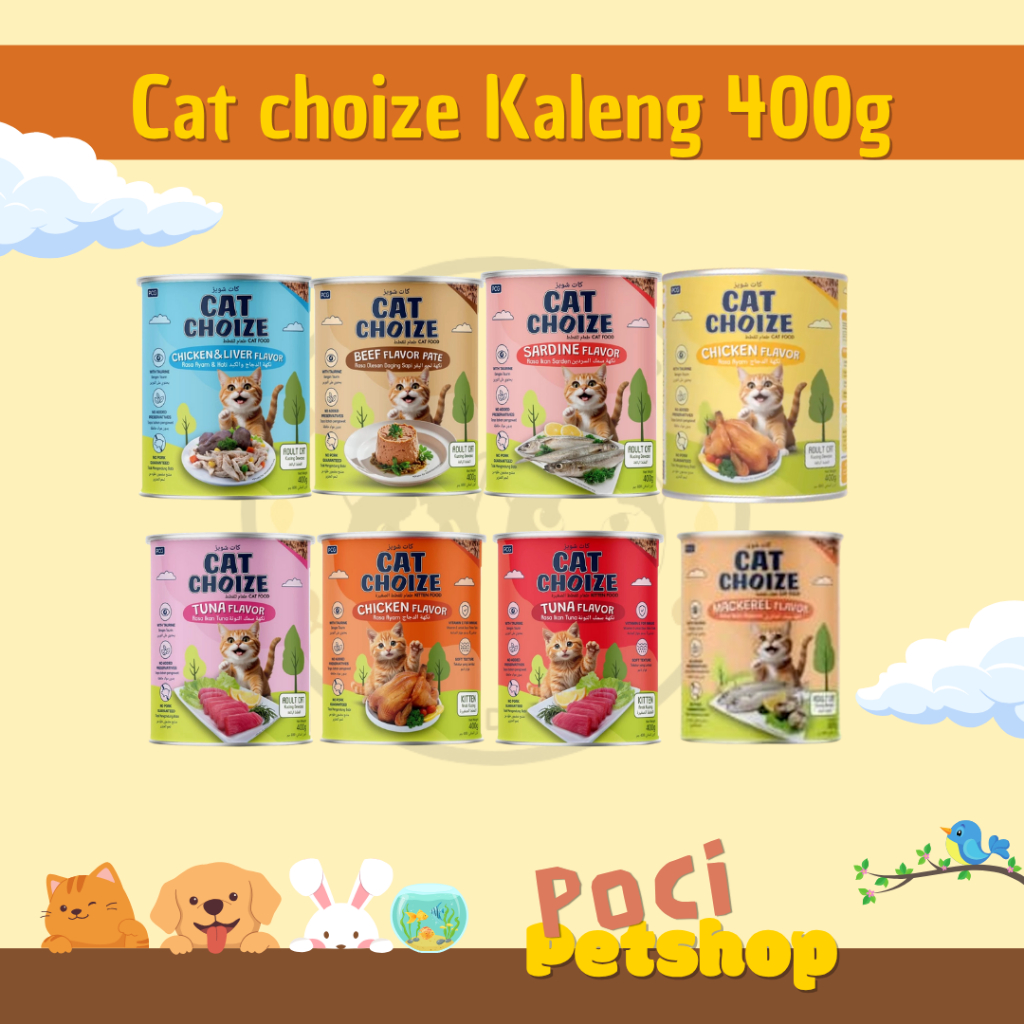 Cat Choize Kaleng 400gr Makanan Basah Adult Kitten