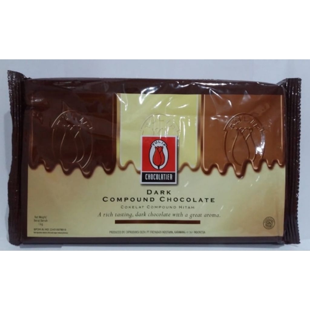 

Dark Compound Chocolate Tulip (1 kg)
