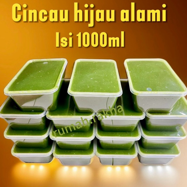 

CINCAU HIJAU ORGANIK DAN ALAMI CINCAU SIAP SAJI TANPA GULA ISI 1000ML